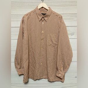 Bugatchi Uomo men’s button down dress shirt - multicolored size XL